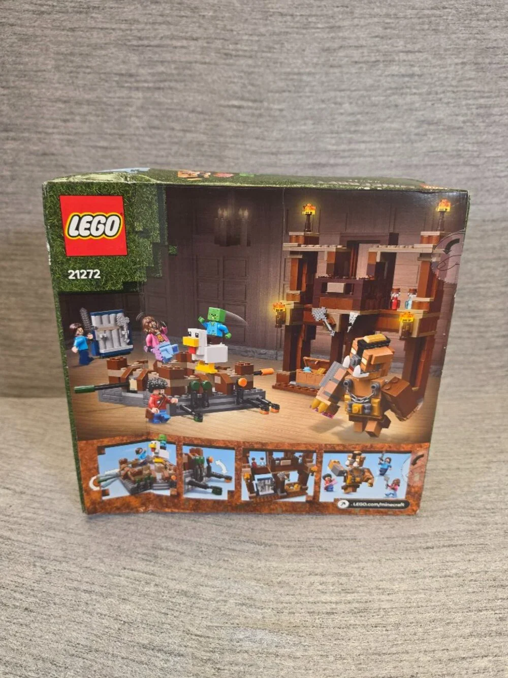 Lego Minecraft Woodland Mansion Fighting Ring 21272
